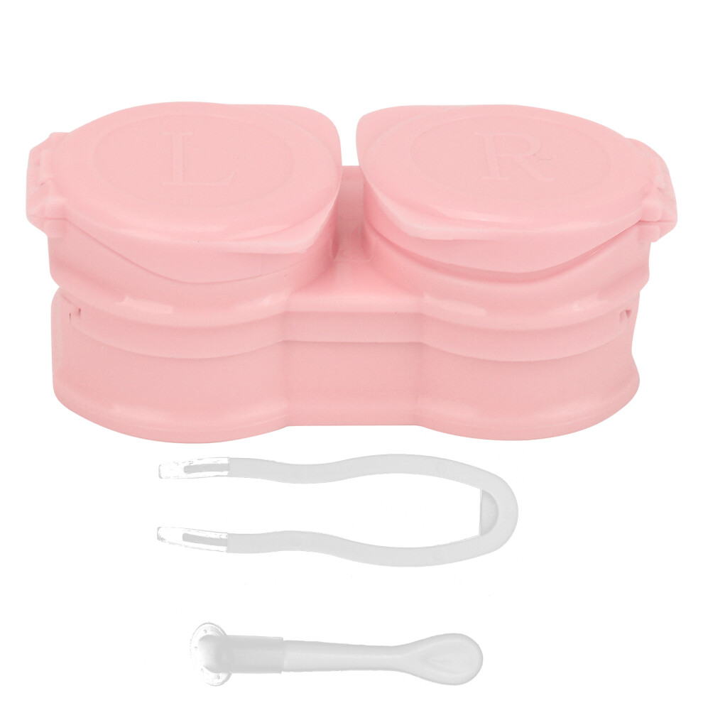 Durable Contact Lens Case, Soaking Lens Storage With Leakproof Design, Includes Premium Quality Tools For Safe Handling (Portable & Compact, Perfect