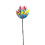 Metal Rainbow Wind Spinner18x18x105cm 1