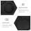 Silicone Hamburger Bread Forms Perforated Bakery Molds Non Stick Baking Sheets Fit Half Pan Size 5