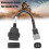 Diagnostic Interface Connector OBDII Adapter Cable Motorcycle Diagnostic Tool Fault Detection Engine Use Stable Transmission, High Performance 1