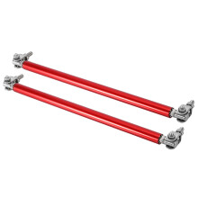 Car Support Strut 20cm Red High Strength Steel Front Bumper Support Bar