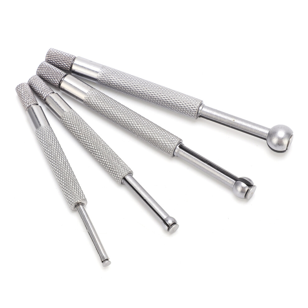 Telescopic Bore Gauge Set 4Pcs Full Ball 3-13Mm Hole & Slit Measuring Tool 9391377703252