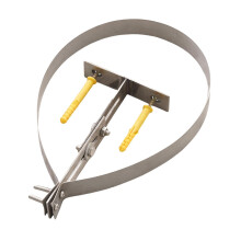 Chimney Pipe Bracket Sturdy for Dia 15.3cm/6.02inch Chimney Pipe Pipe