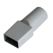 Adaptateur de Convertisseur de Tuyau D'Aspirateur pour Aspirateur pour Collecteur de PoussièRe de MéDia SC861, SC861A, S3-L041C TêTe CarréE Ronde