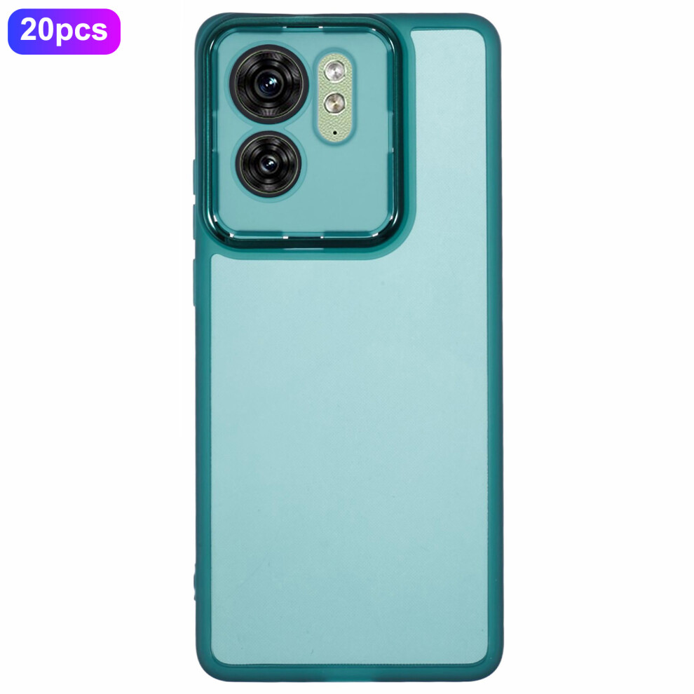 (Transparent ) For Motorola Edge 40 5G Cases Green 6914285296949