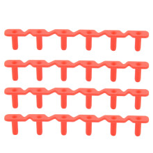 Badminton Racket Racquet Stringing Grommets Eyelets Replacement Accessories Guard Tube 6 Nails Type Red