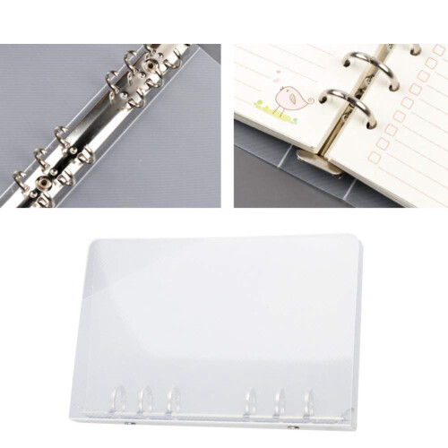 6-Ring Binder Plastic Map, Geschikt voor A5-Formaat Kantoorbenodigdheden 1