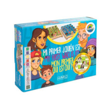 Gioco da tavolo educativo per bambini - Cayro - Il Mio Primo Chi è? - 2 giocatori - 3-99 anni - Multicolore - Plastica