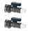 2X PVC-Regeneimer-Wasserhahn-Kit, 3/4-Zoll-PVC-Kugelventil, Eimer-Eimer-Wassertank-Teicheimer-Wasserhahn-Kit 1