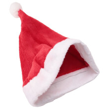 Santa Hat Christmas Hat Christmas Day Costume Dress Plush Thick Christmas Hat Adult
