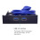 2  USB 3.0 Front Panel Floppy Disk Bay 20 Pin USB3.0 Hub Expansion Cable Adapter Plastic Bracket for PC Desktop 7