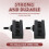 2Pcs 250-201 Quick Change Tool Holder Turning and Facing Tool Holder for Lathe Cutter Cutting Tool Bits 6