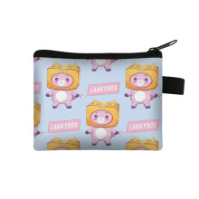 (Lankybox)Lankybox Coin Purse Card Holder Wallet Cosmetic Pouch Portable Organizer Storage
