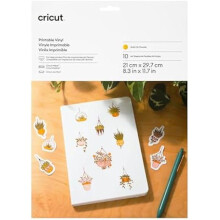 Druckbares Vinyl - CRICUT - A4 - 10 Blätter - Kompatibel mit Cricut - Farbe Gold