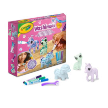 Kreatives Spiel - Crayola - Washimals - 3 Pastelltiere - Für Kinder ab 3 Jahren - Unisex