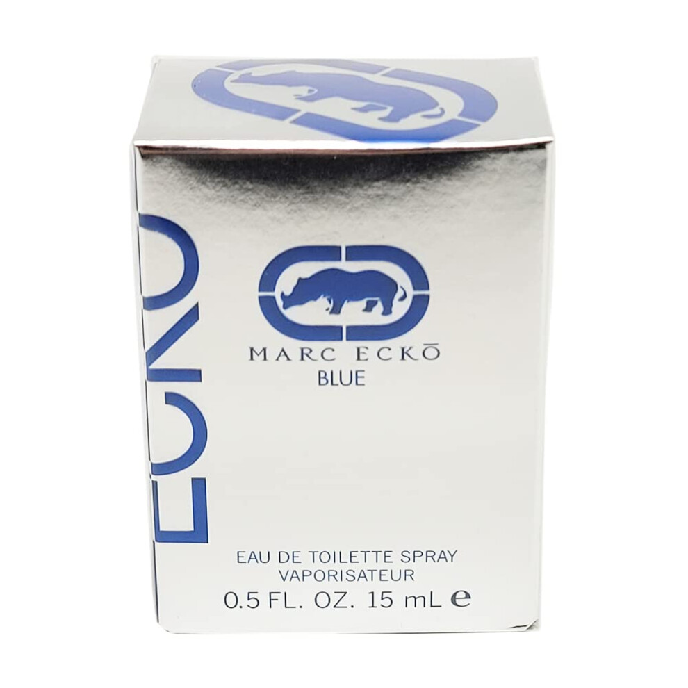 Marc Ecko Ecko For Men Eau De Toilette Spray, 0.5 Ounce Blue