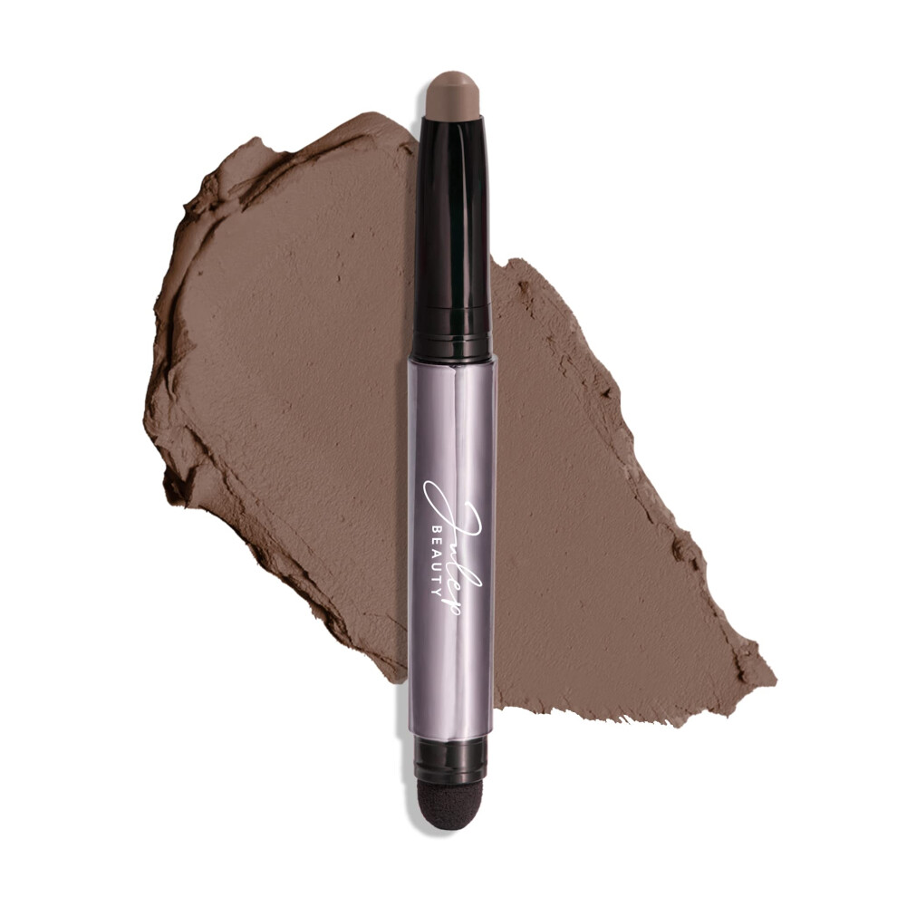 Julep Eyeshadow 101 Crme To Powder Waterproof Eyeshadow Stick, Stone Matte