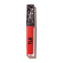 The Lip Bar Pintura de labios líquida mate vegana, color intenso y duradera, Boy Trouble - Rojo Naranja