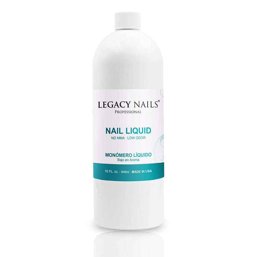 Legacy Nails Yellow Nail Sculpting Liquid Monomer Professional Color Stabilizer Non- Ema Acrylic Monomer Liquid For Acrylic Powder System Nail Extensio