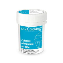 Colorante alimentario en pasta 20 g - Azul caribe