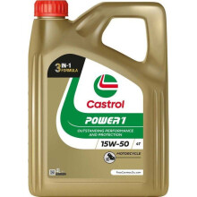 Olio motore - CASTROL Power 1 4T 15W-50 - 4L - 15W50