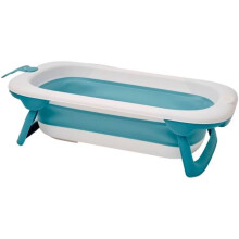 Faltbare Badewanne - THERMOBABY - BALNÉA - Kompakt - Ablassstopfen - Bis zu 18 Monate - Blau