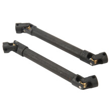 Steel Drive Shaft No.45 for 1/10 RC Crawler 116-170mm Black