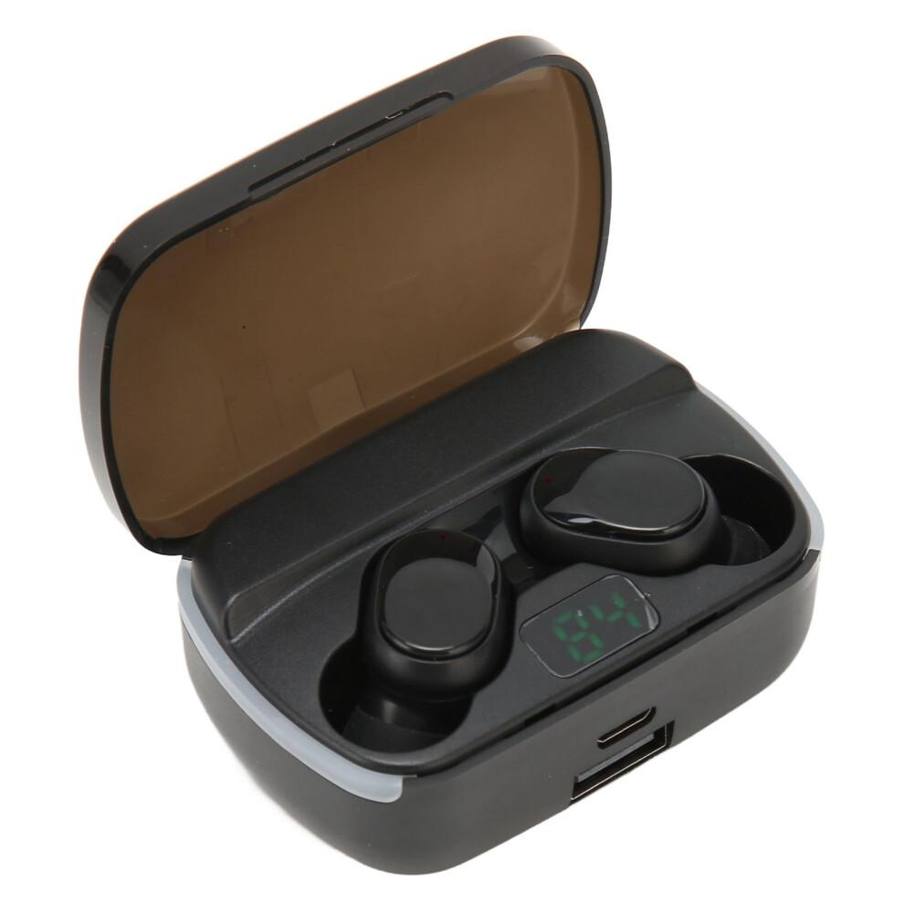 Wireless Bluetooth Earbuds Ipx7 Waterproof Heavy Bass Model M60 Black 8451369990785