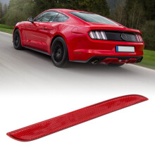 Mustang EcoBoost Rear Bumper Strip Reflector Waterproof Red Housing FR3Z15A448A