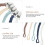 30Stk Baby Schnullerclips Baumwolle Für Babys 5