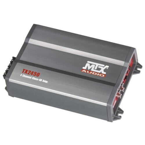 Verstärker - MTX AUDIO - 4-Kanal Klasse-AB 4x50Wrms - 4Ω oder 4x 75Wrms - 2Ω mit variablem aktivem Filter