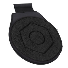 360-Grad-Drehkissen fürs Auto, 4337,5 cm, Schwarz