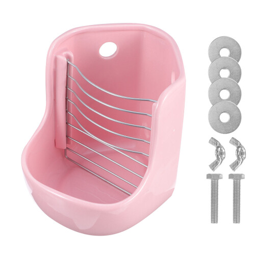 2Pièces Céramique Rose Polyvalente Pour Rongeurs 1