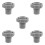 5Pièces Connecteur Drainage PVC Adaptateur Durable 6