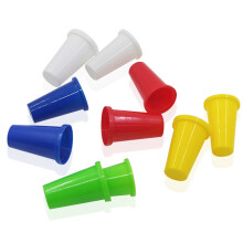 60pcs Thimble Caps Plastic Finger Protectors for DIY Craft