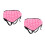 2Pcs Machine Washable Pink Protective Hip Pads for Kids Skateboarding 8