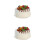 2Pièces Simulation Gâteau PU PVC Décoratif Pour Photos 5