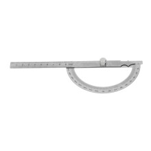 Transportador inoxidable 0-180 0-10cm 120x150 Plateado