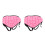 2Pcs Machine Washable Pink Protective Hip Pads for Kids Skateboarding 5