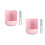 2Pièces Céramique Rose Polyvalente Pour Rongeurs 6