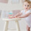 4Pièces Poignées Silicone Ergonomiques Douces Large Bébé 5