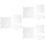 12Pcs Clear Acrylic Stamp Blocks for DIY Crafting and Card Making 7