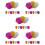 45Pcs Multi Pet Cheerleader Pom Poms Durable Reusable Cheering Props 10