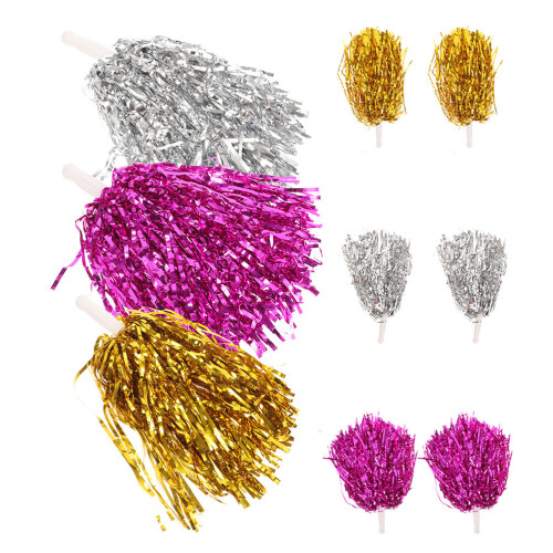 45Pcs Multi Pet Cheerleader Pom Poms Durable Reusable Cheering Props 1