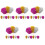 45Pcs Multi Pet Cheerleader Pom Poms Durable Reusable Cheering Props 5