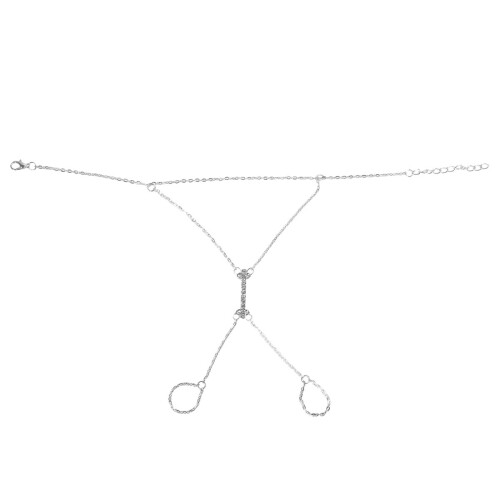 2Pcs Anklet Elegant Beach Wedding Charm Bracelet