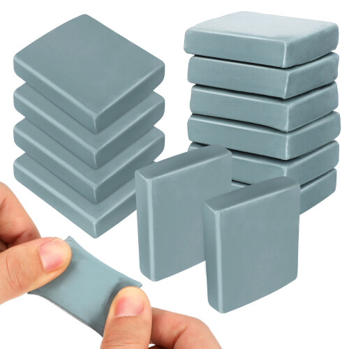 36Pièces Malaxable Bleue Pour Dessin Sans Résidu Adhérence Forte