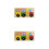 2Pcs Wood Bus Educational Toy Durable Jigsaw 5