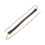 2Pcs Golden Alloy Bag Chain Durable Strap for Handbag Decor 1