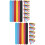 72Pcs Professional Nail File Kit Assorted Colors Double-Sided Buffers 8